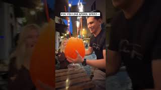 POV You love Aperol Spritz 😳🍹  🎥 macerly [upl. by Irama]