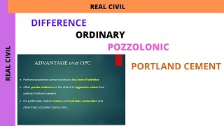 opc ppc cement difference  difference between opc and ppc cement [upl. by Flinn]