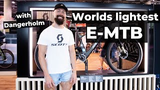 Worlds lightest EMTB Scott Lumen with Dangerholm  Eurobike 2023 [upl. by Becca]