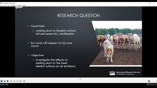 Emission of Ammonia Hydrogen Sulfide and GHG Following Application of Aluminum Sulfate in Feedlots [upl. by Hnao]