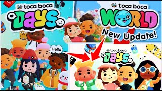 Toca Life World Update  Toca Boca Days [upl. by Martel]