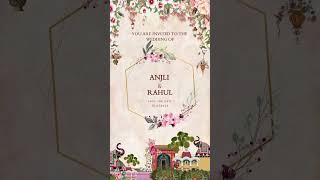 Wedding invitation invitation wedding weddingceremony [upl. by Janaya]