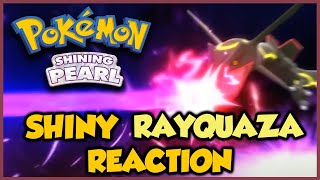 Ramanas Park Shiny Rayquaza Reaction  Pokemon Brilliant Diamond and Shining Pearl [upl. by Edda]