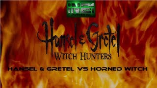 Hansel amp Gretel Witch Hunters  Hansel amp Gretel Vs The Horned Witch [upl. by Adniram548]