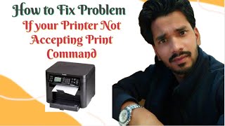 Fix Printer Not Accepting Print Command II Unable to Print Document [upl. by Odlauso115]