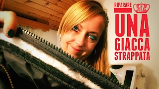 DiY Come Aggiustare uno Strappo ad una Giacca 2 [upl. by Eriuqs]