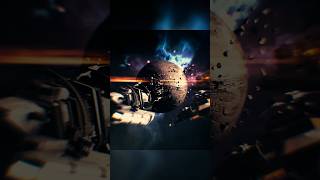 Cosmic War Battleships Attack amp Explosions💥shortsfeed shorts shortsvideo space [upl. by Niltyak]