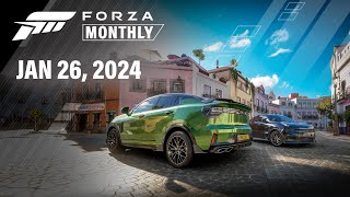 Forza Monthly  January 2024 [upl. by Ahset265]