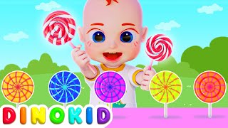 Candy Song︱Sweet Sweet Sweet  Finger Family Kids Songs  Dinokid Nursery Rhymes [upl. by Eaned516]