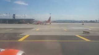 Landing at Basel International Airport from London Gatwick International Airport [upl. by Forlini]