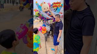 Vlog liburan agra minta borong balon boneka labubu 😱Part 2923 [upl. by Auot]