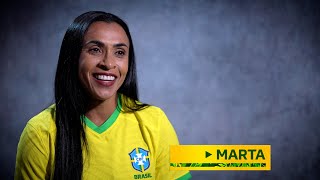 AcordaPraElas Marta a rainha e sua última Copa do Mundo [upl. by Srevart]