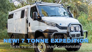 The New 7 Tonne Iveco Cruiser  Expedition Campers Australia  Custom 4x4 [upl. by Nnaeilsel597]