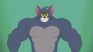 Muscle Cartoon Clip  The Tom and Jerry Show 6 [upl. by Anitsyrhc]