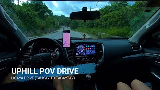 Montero Sport Glx MT  Uphill POV  Ligaya Drive Talisay to Tagaytay [upl. by Berner]