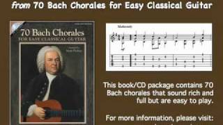 Bach Chorale for Easy Classical Guitar [upl. by Iramaj]