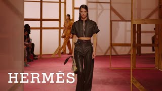 Hermès womens springsummer 2025 show [upl. by Etnaihc345]