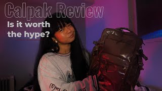 Calpak Review Is it worth the hype  My Daily Backpack [upl. by Einaej]