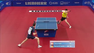 2015 ETTC MTFinal AUT vs GER 2 Stefan FEGERL  Dimitrij OVTCHAROV HD Full Match [upl. by Zerat]