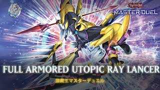 Shark  Full Armored Utopic Ray Lancer  The Masters Saga YuGiOh Master Duel [upl. by Neirbo584]