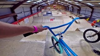 GoPro BMX ENGLAND’S BIGGEST SKATEPARK [upl. by Brooking]