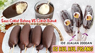 LANGSUNG LARIS  RESEP ES KUL KUL PISANG COKLAT ENAK BISA BUAT IDE JUALAN [upl. by Berne]