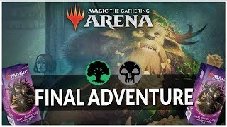 FINAL ADVENTURE 2020 CHALLENGER DECK  MTG Arena Deck Bo3 Gameplay and Guide [upl. by Reiko]