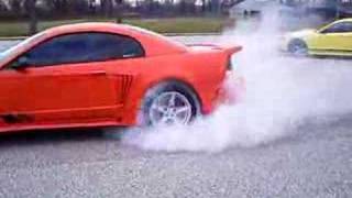 Saleen GT burnout [upl. by Munford742]