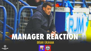 Match Reaction  Brian Graham v Montrose [upl. by Ttereve984]