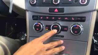 How to set the Climatronic system on a Volkswagen [upl. by Bullock128]