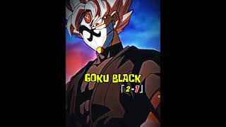 Goku Xeno vs Goku Black whoisstrogest goku gokublack dragonball [upl. by Niac]