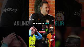 Okan Buruk En iyisi Osimhen diyebilirim osimhen okanburuk victorosimhen süperlig galatasaray [upl. by Philly]