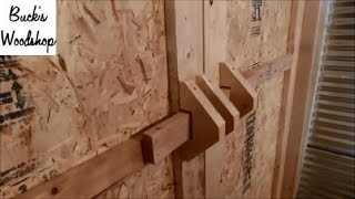 Barn Door Handle  Latch DIY [upl. by Anastasie]