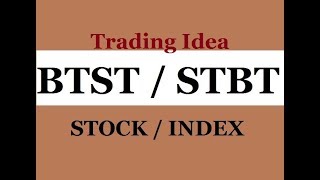 BTSTSTBT TRADING STOCK OR INDEX STAY WITH PROFITS IN HINDI [upl. by Leummas]