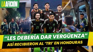 Aficionado hondureño recibe a México con gritos sobre lo ocurrido en 2023 [upl. by Grata394]