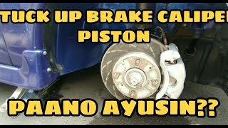 Stuck Up Brake Caliper Piston DIY Repair [upl. by Jemma14]