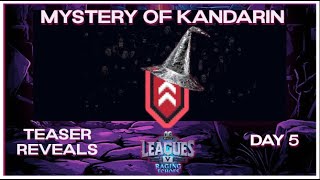 The Mystery of Kandarin  Day 5  OSRS Leagues 5 [upl. by Notyep]