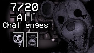 FNaC 2 CN  720 All Challenges Completed v123 [upl. by Ulland]