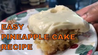 Speedy Pineapple Cake Recipe Paula Deen [upl. by Aicillyhp34]