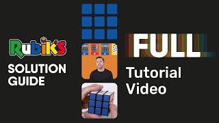 How To Solve A Rubiks Cube  Full Tutorial [upl. by Reagen]