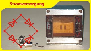 Grundlagen der Stromversorgung  Netzteil selber bauen  Spannungsstabilisierung [upl. by Mella]