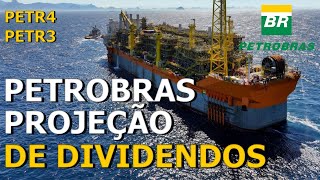 PROJEÇÃO DE DIVIDENDOS 3TRI 2024  PETR4 PETROBRAS [upl. by Alodee]