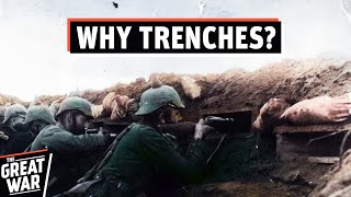 Why WW1 Turned Into Trench Warfare WW1 Documentary [upl. by Nagaek]