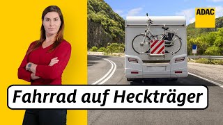 Fahrrad mit dem Auto mitnehmen Hier braucht ihr eine Warntafel  ADAC  Recht Logisch [upl. by Elisha370]