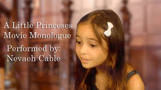 A Little Princess movie monologue performed by Nevaeh Cable [upl. by Siravart904]