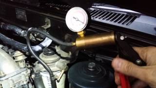 Toyota Hilux Surf KZN130 1KZTE fuel filter line to pump not holding vacuum [upl. by Egidius]