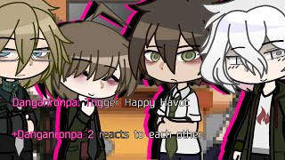 RepostFinished Danganronpa 1  2 reacts to eachother ships included [upl. by Odla602]