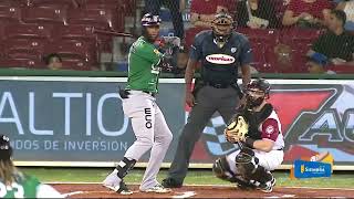 Llegó el primer cuadrangular del 2024 💥 HOMERUN de Lewin Díaz que pone delante a las Estrellas 🐘🌟 [upl. by Anilasor572]