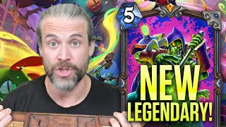 Hearthstone SIX NEW SHAMAN CARDS Hagatha the Fabled and MORE revealed from Whizbangs Workshop [upl. by Rednasyl]