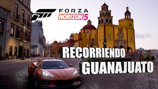 Recorrido por Calles de GUANAJUATO en Forza Horizon 5 [upl. by Egroj479]